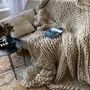 Throw blankets - Chunky knit blanket - ANZY HOME