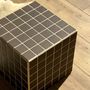 Coffee tables - Cube side table - chocolate - LELYTREFRANCAISE