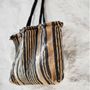 Bags and totes - Handwoven striped bag - MADAM STOLTZ