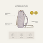 Bags and totes - Large Backpack - Purple - CITRON