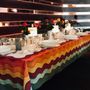 Table linen - SUMMER RAINBOW Linen Tablecloths & Napkins - SUMMERILL AND BISHOP