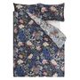 Bed linens - Porcelain de Chine Midnight - 100% cotton sateen bed set - DESIGNERS GUILD
