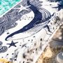 Autres linges de bain - La Grande Bleue - Drap de plage - ALEXANDRE TURPAULT