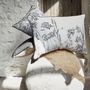Fabric cushions - Grasses - Linen Cushion Cover - ALEXANDRE TURPAULT