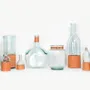 Carafes - Carafe d'eau avec ceinture en cuir - SOL & LUNA