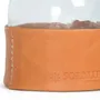 Carafes - Carafe d'eau avec ceinture en cuir - SOL & LUNA