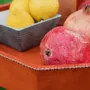 Ustensiles de cuisine - plateau Octogonal en cuir - SOL & LUNA