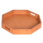 Kitchen utensils - Octogonal leather tray - SOL & LUNA