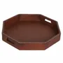 Ustensiles de cuisine - plateau Octogonal en cuir - SOL & LUNA