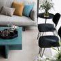 Coffee tables - Grande table ronde en cuir - SOL & LUNA