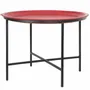 Aménagements pour bureau - Large Leather round Table - SOL & LUNA