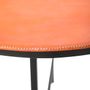 Office design and planning - Grande table ronde en cuir - SOL & LUNA