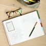 Stationery - NOTEBOOK WITH DIVIDERS - KIKKERLAND