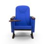 Office sets - Krakow Auditorium (Conference) Chair Blue Fabric with Palmatoria - RIVA OFFICE