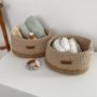 Children's decorative items - Jute diaper caddy - ANZY HOME