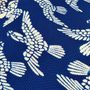 Coussins textile - Housse de coussin Sashiko teintée au pochoir japonais 50 cm - EBISUYA