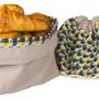 Outdoor decorative accessories - 2 VERSIONS BREAD BAG: TRANSPORT AND BREAD BASKET - SACASALADES BY ARMINE