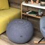 Footrests - Round knitted pouf footrest Classic - ANZY HOME