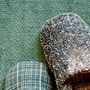 Cadeaux - Plaid en tweed x coton et lin Russel - MERIPPA
