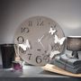 Horloges - Horloge murale Flower Butterfly - ARTI & MESTIERI