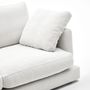 Sofas for hospitalities & contracts - Gala 6 seater sofa in white, 390 cm - KAVE HOME