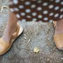 Chaussures - Avarca Cuir Naturel - MINORQUINES