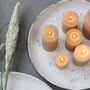 Decorative objects - Macon rustic cylinder candles. - CHIC ANTIQUE A/S