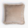 Fabric cushions - HAPPY PILLOW Collection | Velvet with bespoke fringes - LO DECOR