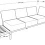 Sofas - SPRING Aluminium sofa with removing cushions. - EZEIS BY ASINDO LTD