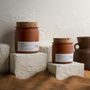 Candles - Terracotta candle - WITH POESIE