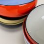 Decorative objects - Set of 6 bowls in coconut and lacquer - L'INDOCHINEUR PARIS HANOI