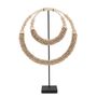Decorative objects - The Double Shell Necklace On Stand - Natural - BAZAR BIZAR - COASTAL LIVING