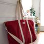 Bags and totes - Jean tote bag - GOTS organic cotton - HINDBAG
