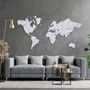Autres décorations murales - Mappemonde Blanche - OWARLD