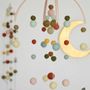 Decorative objects - Mobile décoratif rouille, jaune pastel, menthe, olive - CALM FOR DREAMERS