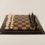 Gifts - Staunton mammoth ivory chess set (Mammuthus primigenius) - ARCTIC ANTIQUES