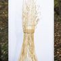 Pièces uniques - "Dans le vent" grande lampe colonne en vannerie d'osier et bambou - TRESSAGES PAS SAGES