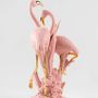 Sculptures, statuettes and miniatures - The Flamingos (pink) - Lladró Porcelain Sculpture - LLADRÓ