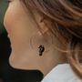 Jewelry - Toucan small hoop earring - Sawadee - NACH