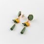 Bijoux - Strelitzia Flower Pendant earrings - Sawadee - NACH