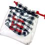 Clutches - pouch in pvc hand embroidered - VOLANTS VOLANT®