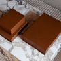 Coffrets et boîtes - Bookbox surplus leather - AUGUST SANDGREN