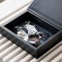 Caskets and boxes - Bookbox surplus leather - AUGUST SANDGREN