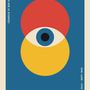 Poster - BAUHAUS Graphic Collection - BLUE SHAKER
