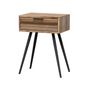 Night tables - Recycled teak bedside table Pocket - CHEHOMA