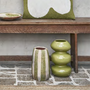 Decorative objects - Pot rayé vert GREENA - HOMATA