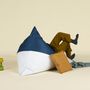 Ottomans - [interior] Berlingot Indigo Beanbag - LA TETE DANS LES NUAGES