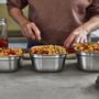 Cuisines de jardin - NOUVEAUTÉ : boîtes à lunch multifonctions en acier inoxydable MICRO-ONDABLES et ensemble de préparation de repas - 600 ml à 900 ml à 1 200 ml - BLACK+BLUM EUROPE