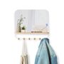 Objets de décoration - ESTIQUE Miroir avec crochets - UMBRA