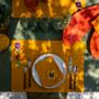 Linge de table textile - Placemat en lin brut avec décoration au crochet - LE BOTTEGHE DI SU GOLOGONE